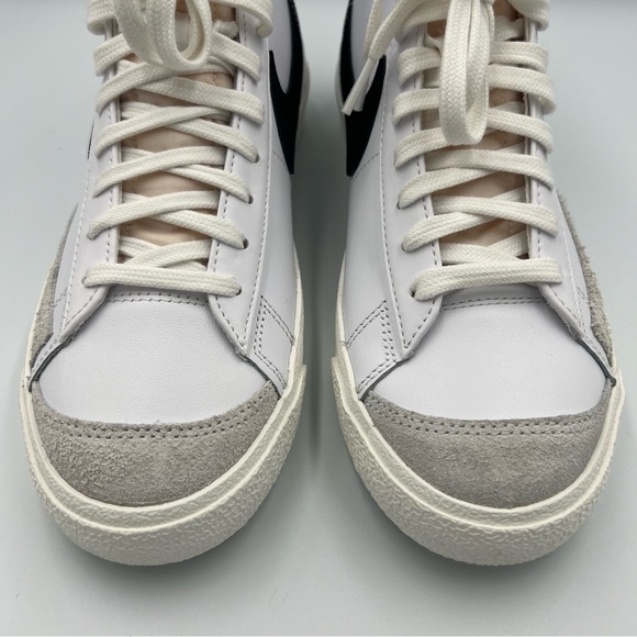 Nike Blazer Mid 77 Vintage White Black - Men’s 9.5 - Picture 4 of 8
